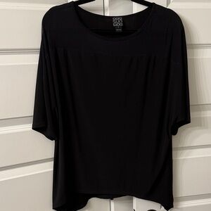 CLARA SUNWOO Classic Black Short Sleeve Tee